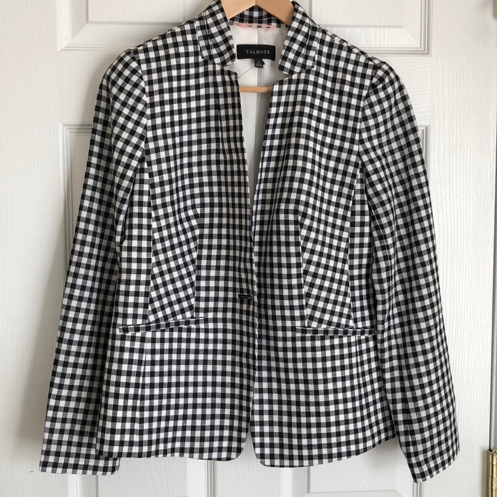 Talbot Blazer - Checkered Pattern In Excellent Co… - image 1